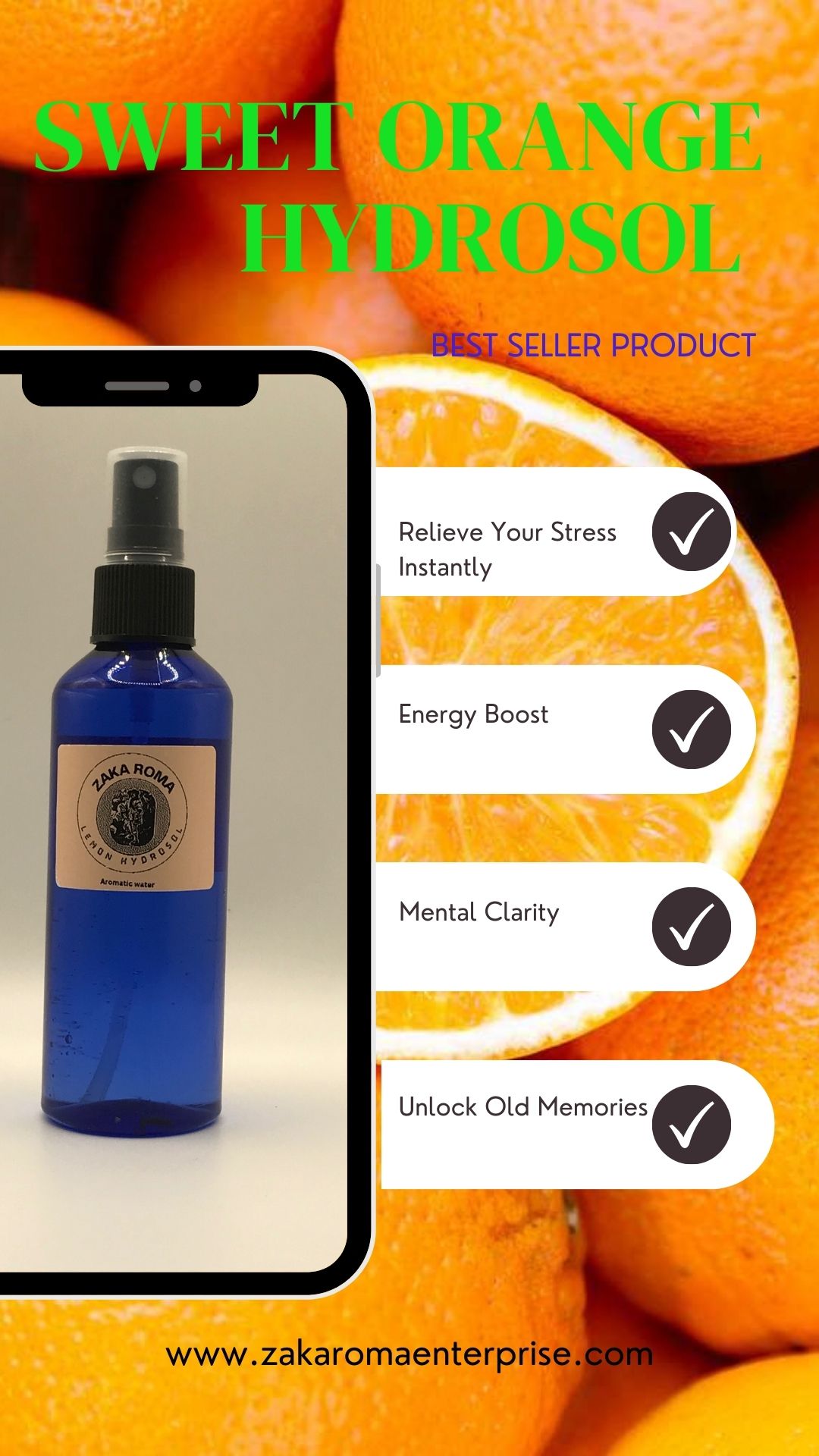 "Unlock Creative Genius with Sweet Orange Hydrosol – Just $12.99!"